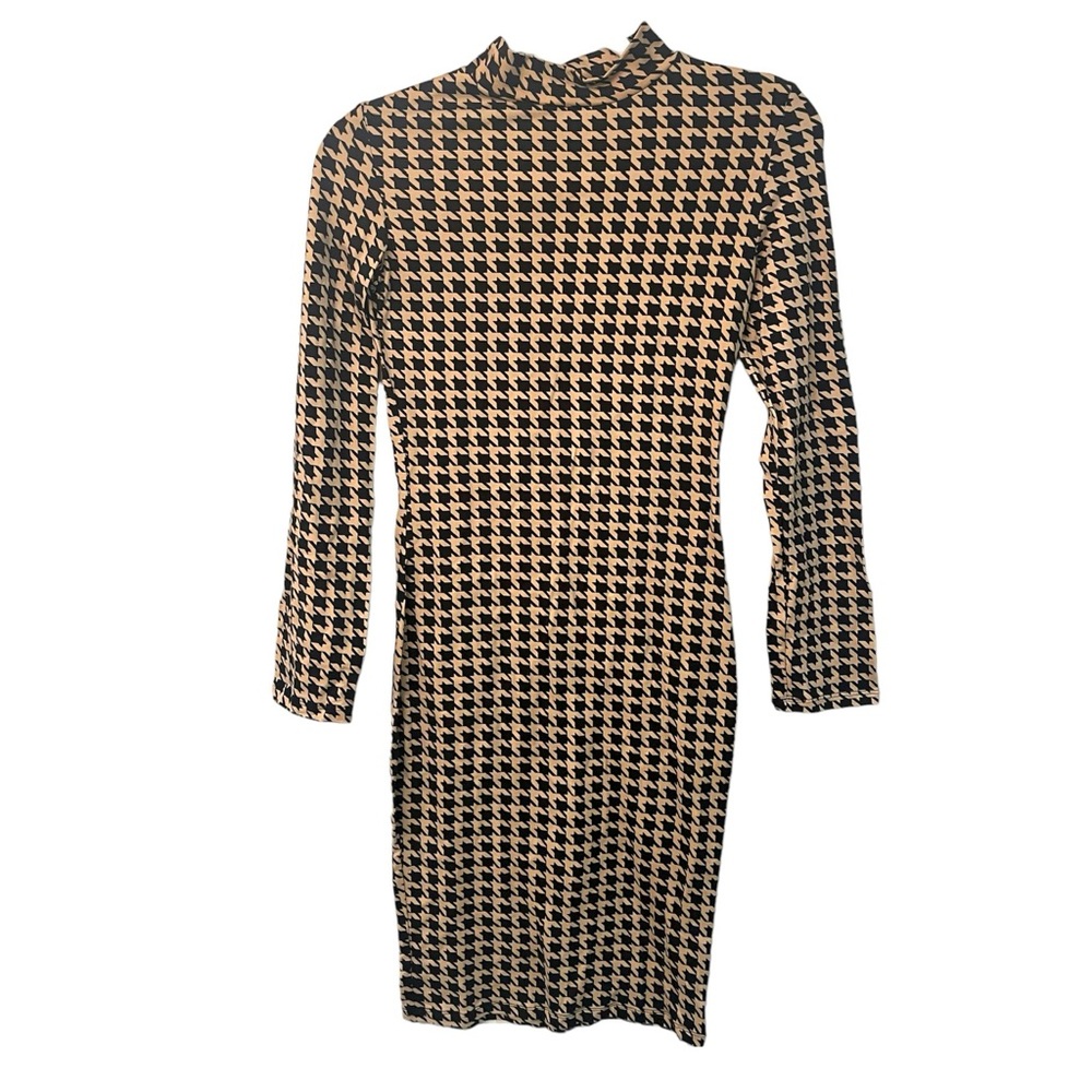 🖤 Black & Beige Dress  🖤